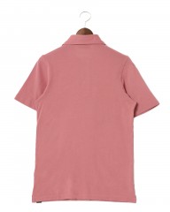 GRAN SASSOコットン 70双糸 鹿の子 ドレスポロシャツmb_21l