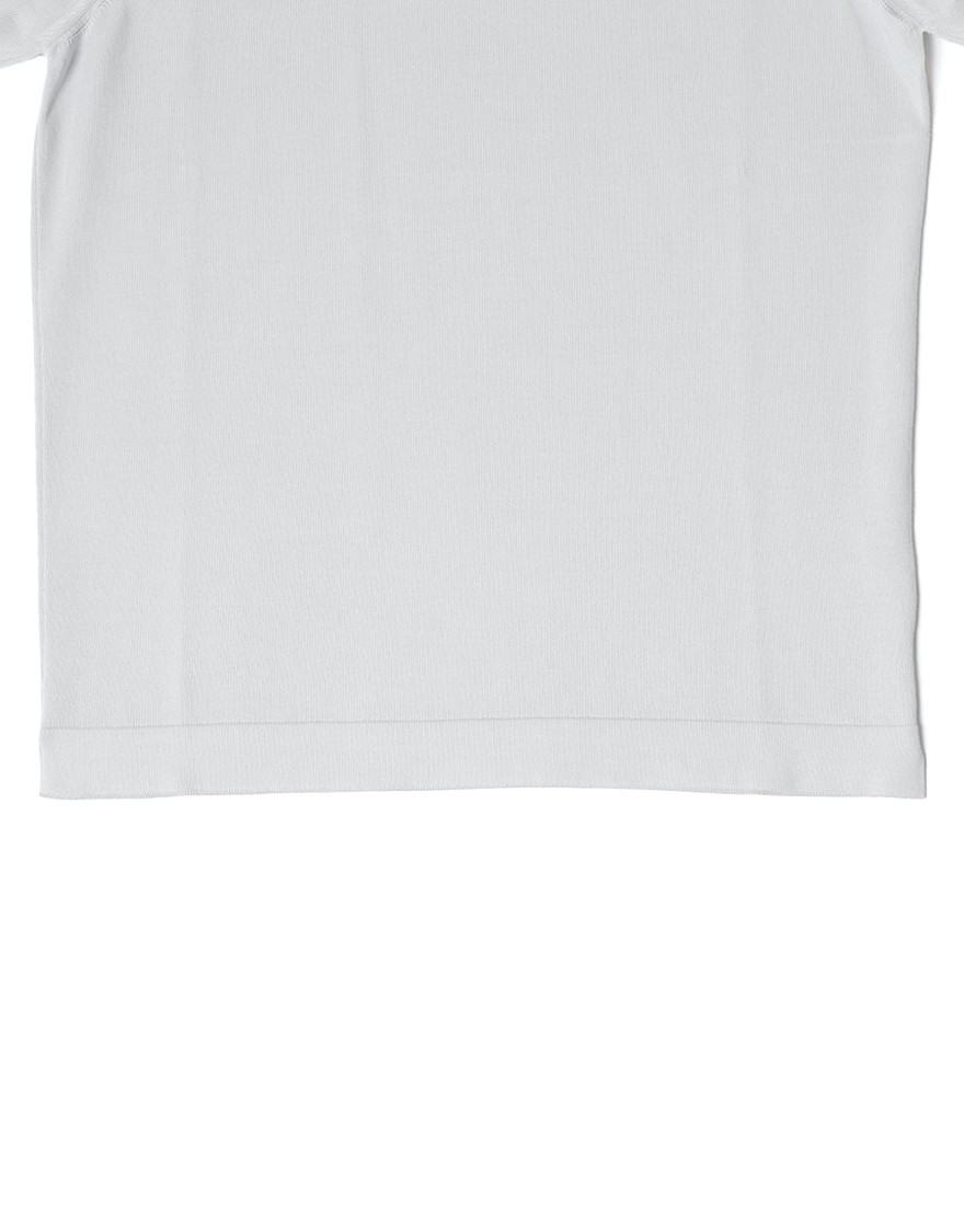 GRAN SASSOソフトコットン 12G ショートスリーブ ニットT18l