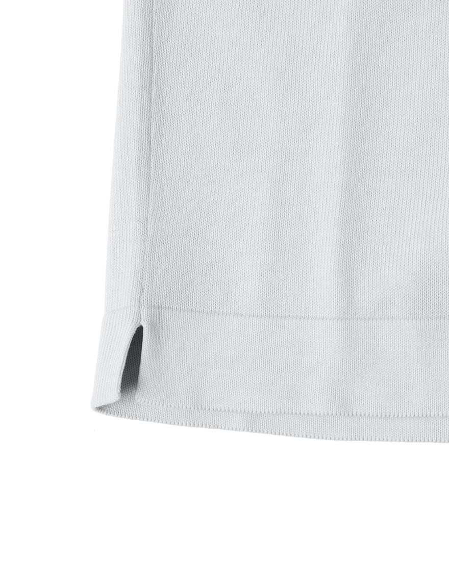 GRAN SASSOソフトコットン 12G ショートスリーブ ニットT19l