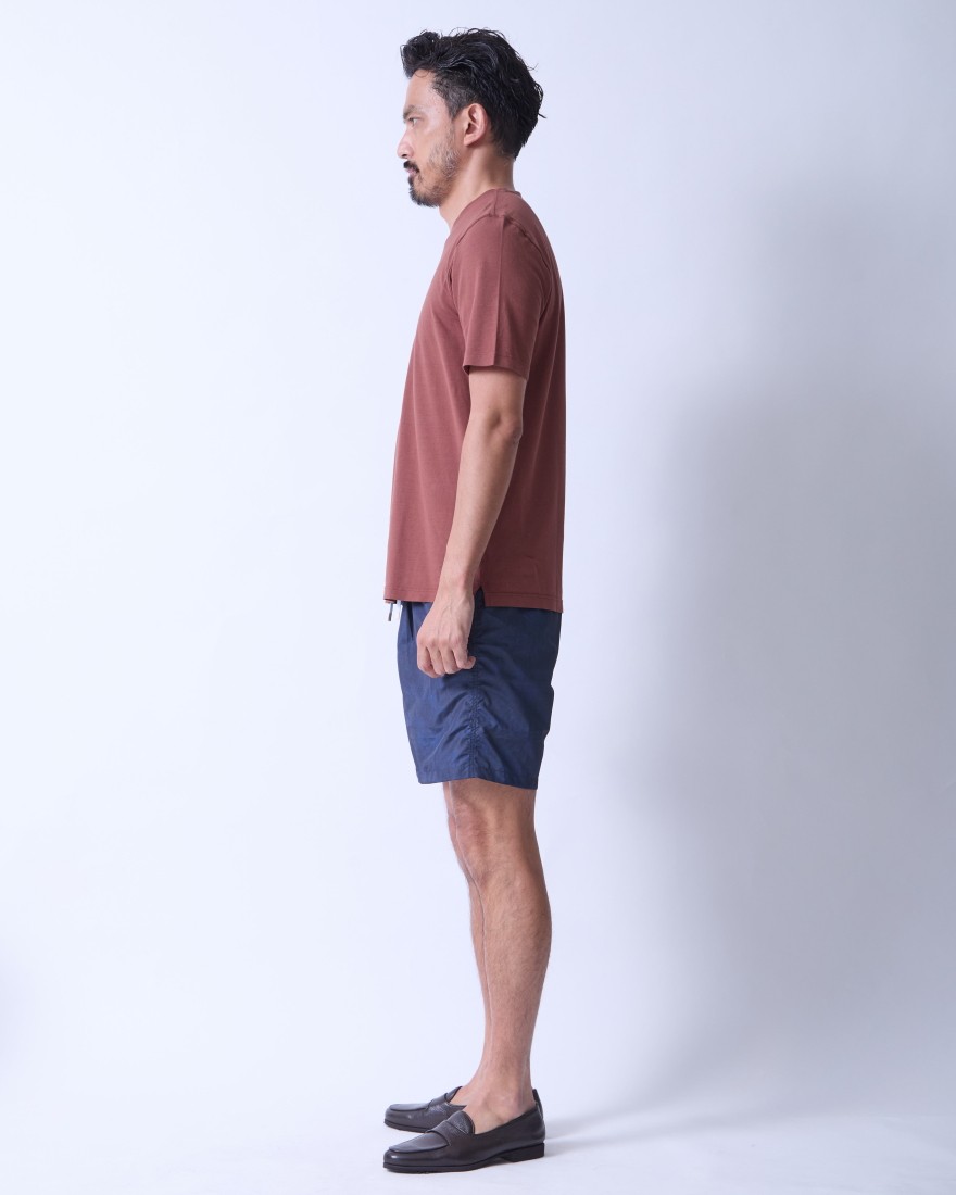 GRAN SASSO接触冷感コットン クルーネックTシャツ02l