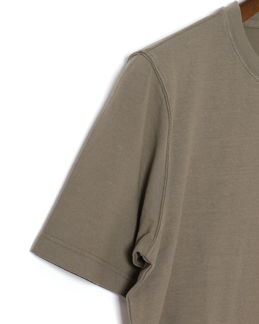 GRAN SASSOアイスコットン風 クルーネックTシャツ08l