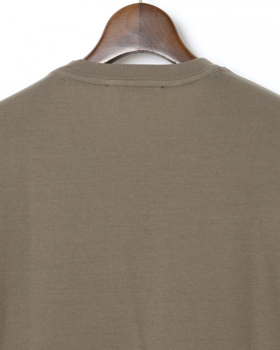 GRAN SASSOアイスコットン風 クルーネックTシャツ09l
