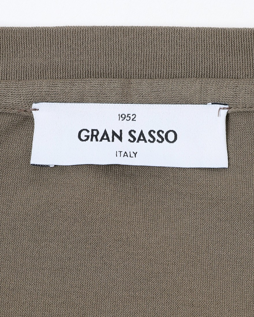 GRAN SASSOアイスコットン風 クルーネックTシャツ10l