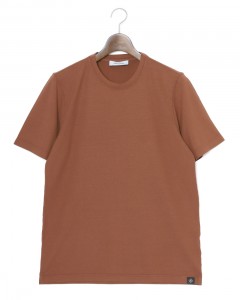 接触冷感コットン クルーネックTシャツ