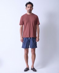 GRAN SASSO接触冷感コットン クルーネックTシャツmb_01l