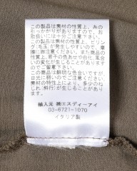GRAN SASSOアイスコットン風 クルーネックTシャツmb_16l