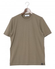 GRAN SASSOアイスコットン風 クルーネックTシャツmb_c0