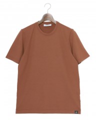 GRAN SASSO接触冷感コットン クルーネックTシャツmb_c1