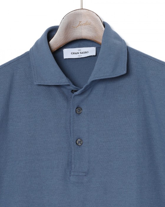 GRAN SASSOアイスコットン風 ポロシャツ06l