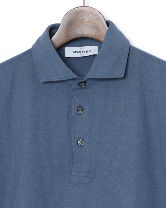 GRAN SASSOアイスコットン風 ポロシャツ07l
