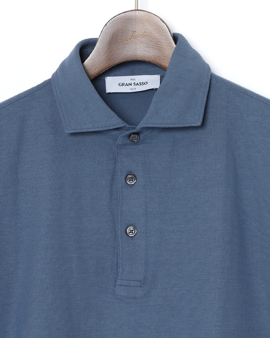 GRAN SASSOアイスコットン風 ポロシャツ07l