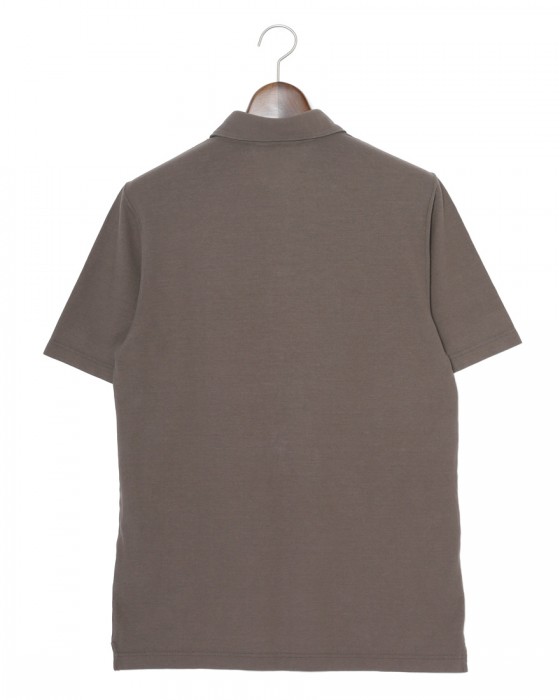 GRAN SASSO接触冷感コットン ポロシャツ20l