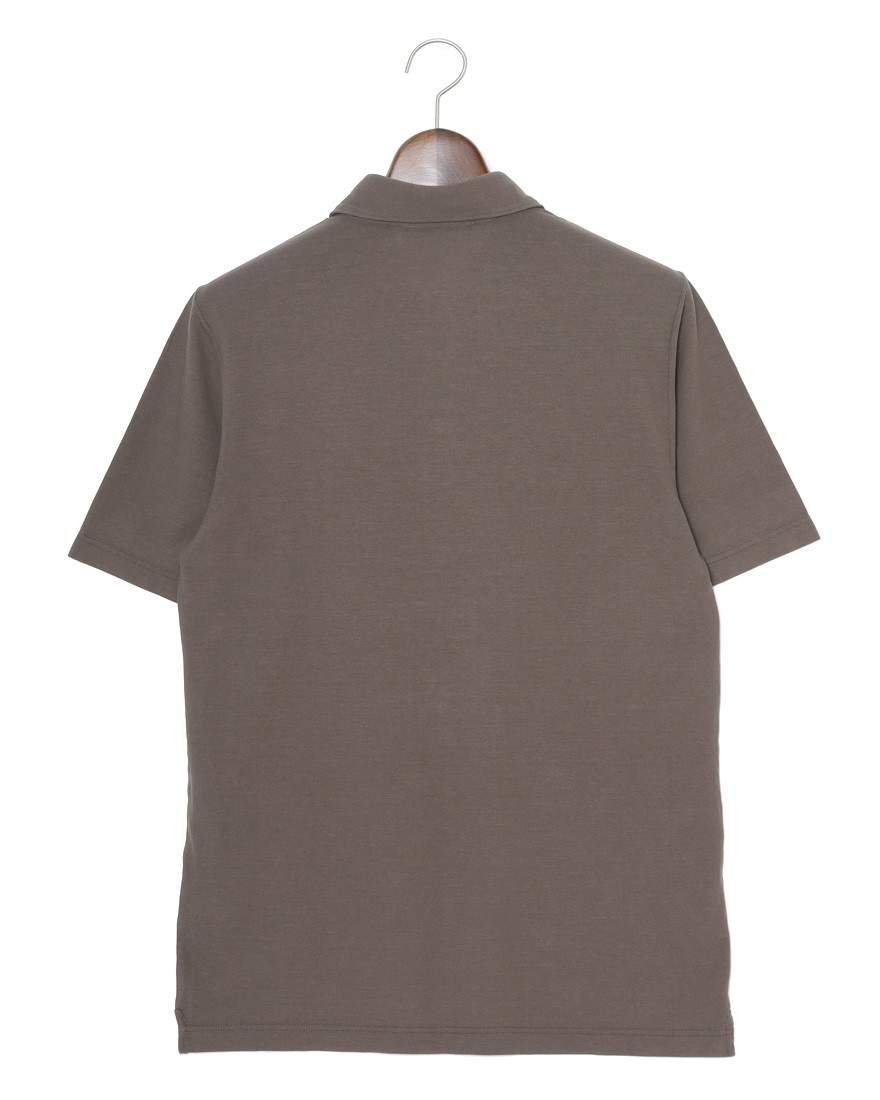 GRAN SASSO接触冷感コットン ポロシャツ20l