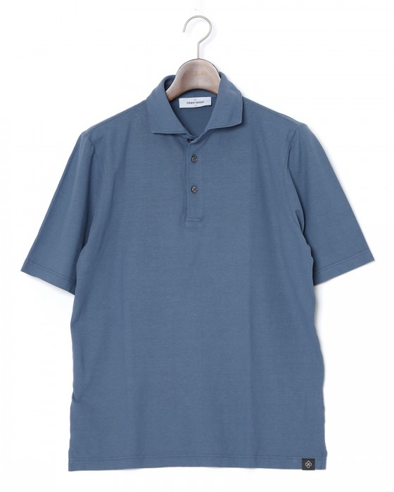 GRAN SASSOアイスコットン風 ポロシャツ