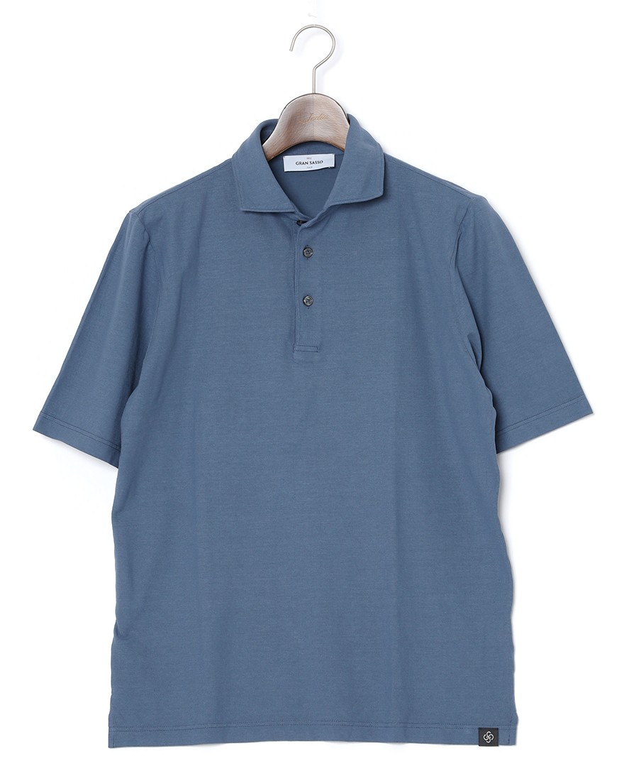 GRAN SASSOアイスコットン風 ポロシャツ