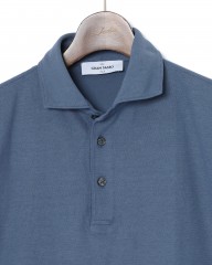 GRAN SASSOアイスコットン風 ポロシャツmb_06l