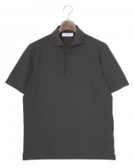 GRAN SASSO接触冷感コットン ポロシャツmb_c1