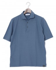 GRAN SASSOアイスコットン風 ポロシャツmb_c2