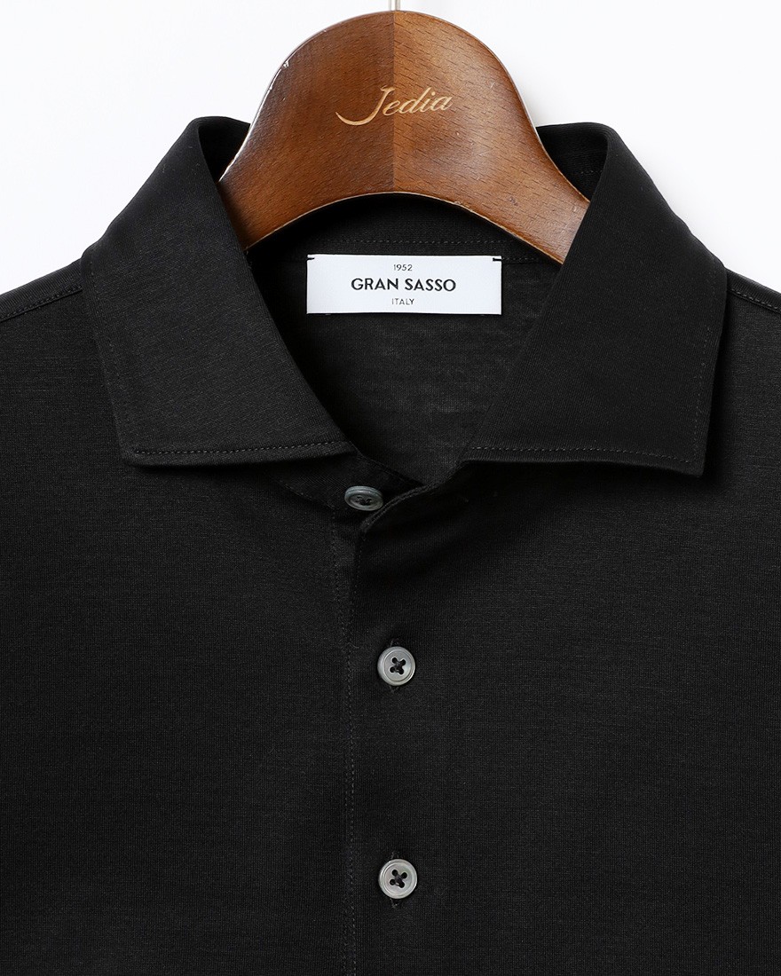 GRAN SASSOマーセライズコットン ポロシャツ04l