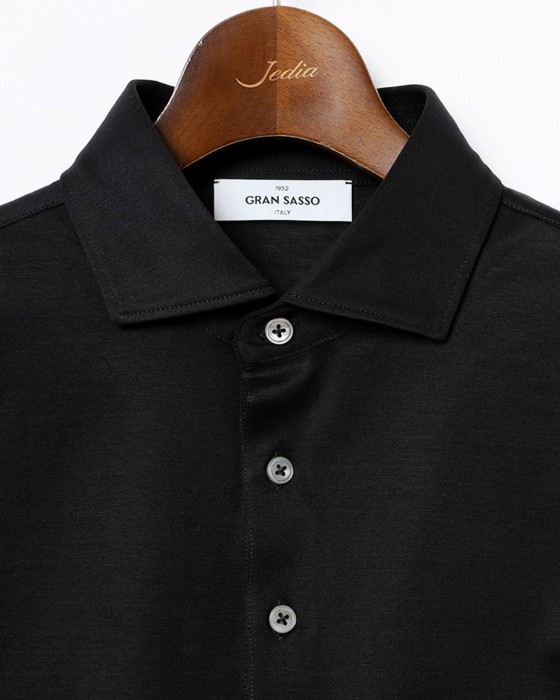 GRAN SASSOマーセライズコットン ポロシャツ05l