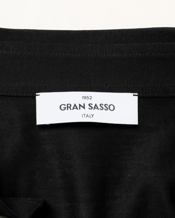 GRAN SASSOマーセライズコットン ポロシャツ06l