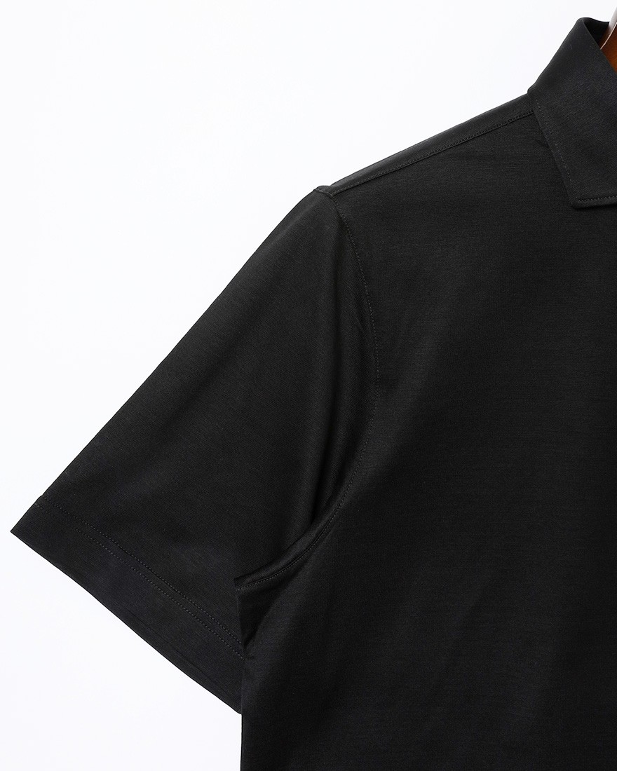 GRAN SASSOマーセライズコットン ポロシャツ09l