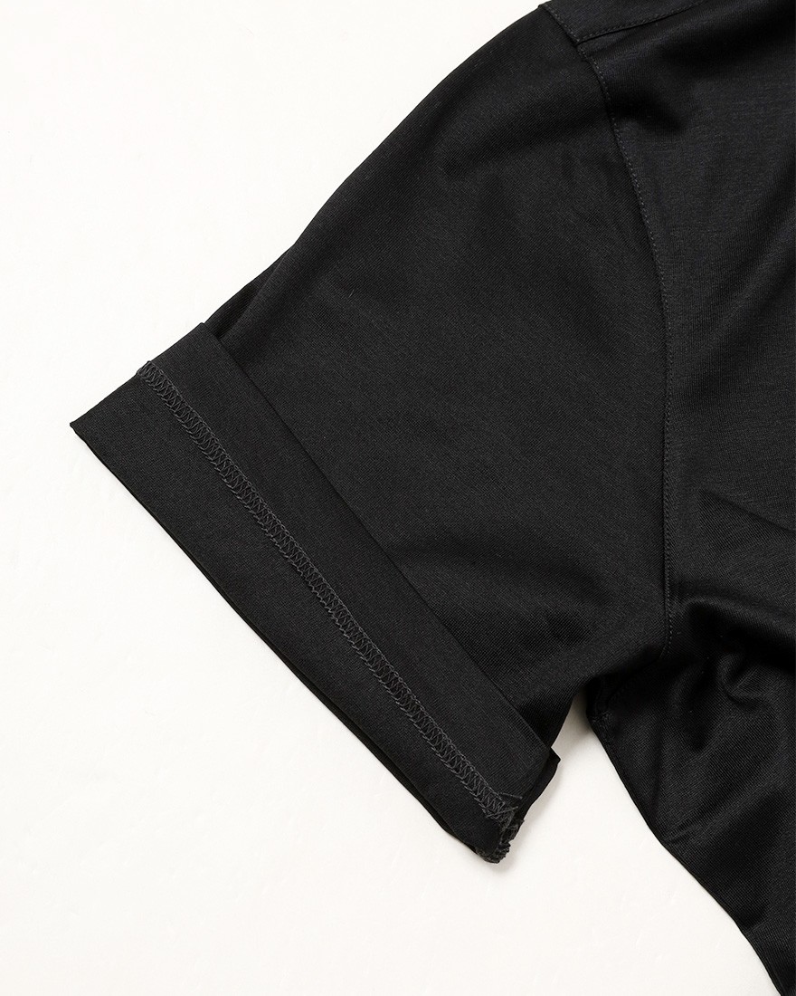 GRAN SASSOマーセライズコットン ポロシャツ13l