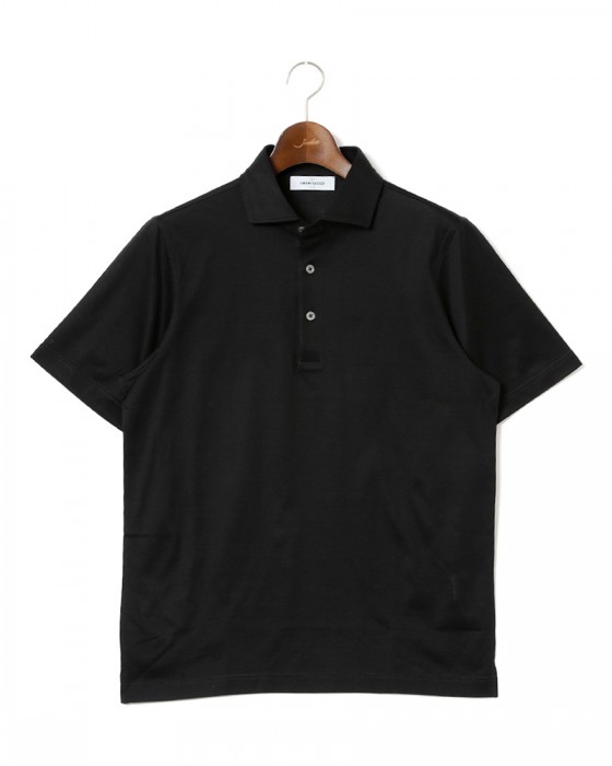 GRAN SASSOマーセライズコットン ポロシャツc1