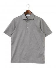 GRAN SASSOマーセライズコットン ポロシャツmb_c0