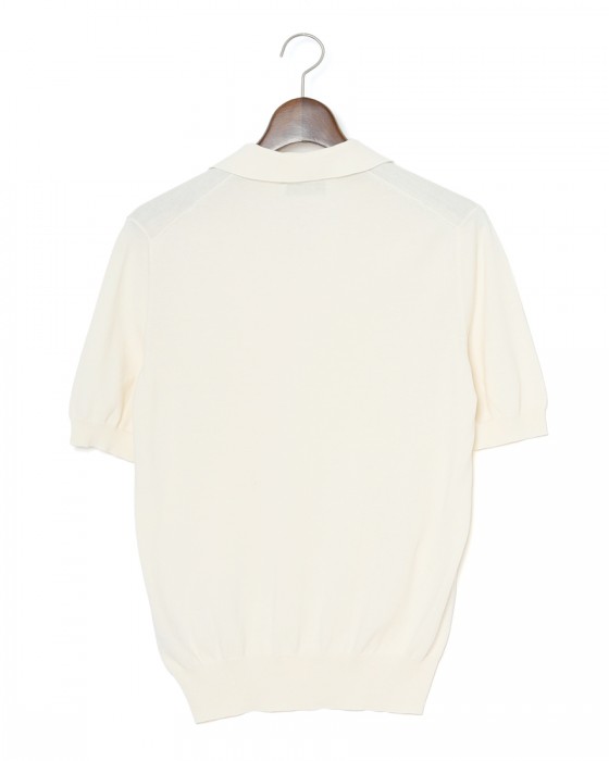 GRAN SASSO12G ソフトコットン スキッパー ニットポロ04l