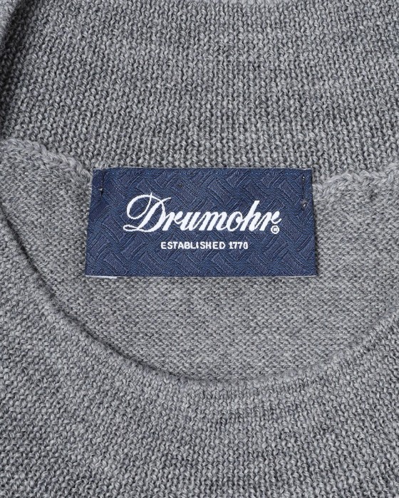 DRUMOHR12Gメリノウール ハーフモックネックニット12l