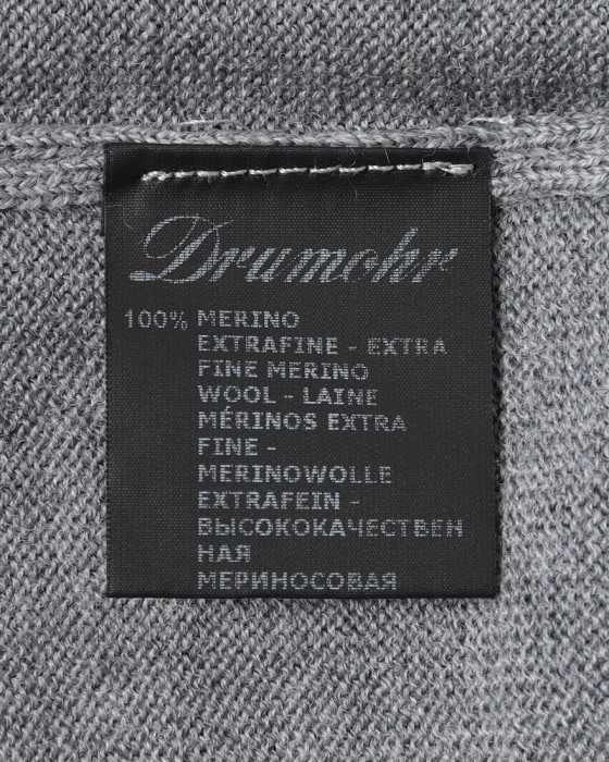 DRUMOHR12Gメリノウール ハーフモックネックニット15l