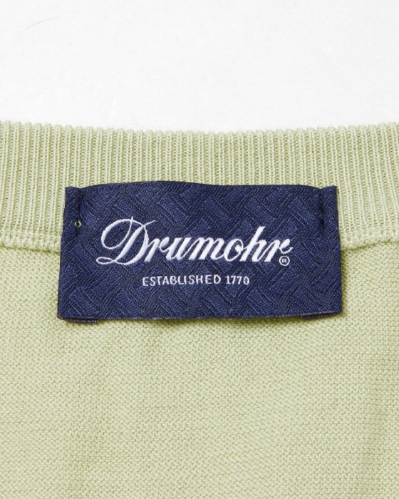 30G コットン クルーネックショートスリーブニット｜DRUMOHR