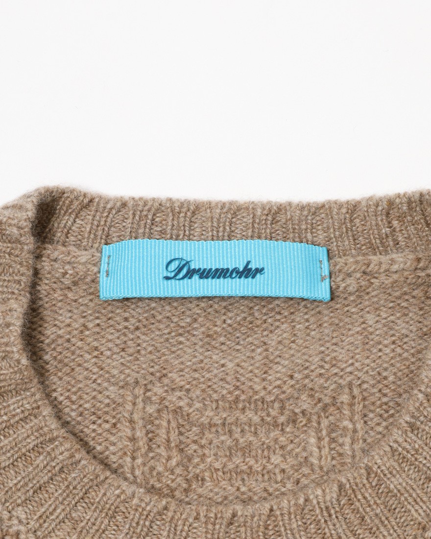 DRUMOHR8Gラムズウール クルーネックニット06l