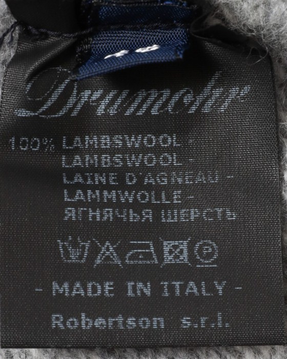 DRUMOHR8Gラムズウール クルーネックニット13l