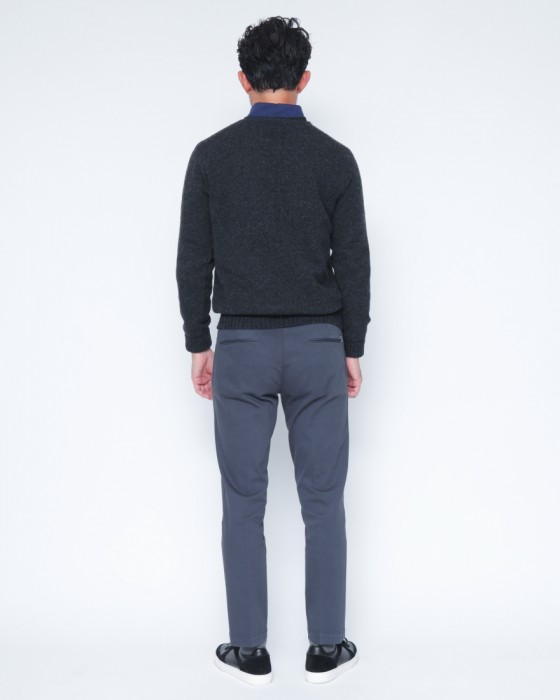 DRUMOHR8Gラムズウール クルーネックニット16l