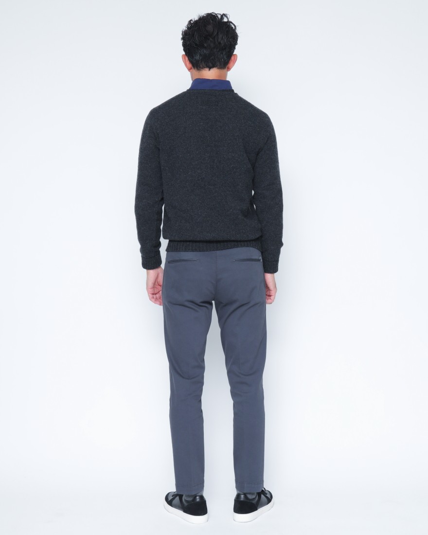 DRUMOHR8Gラムズウール クルーネックニット16l