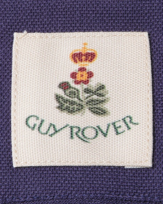 GUY ROVER鹿の子 カッタウェイカラー 前開きポロシャツ10l