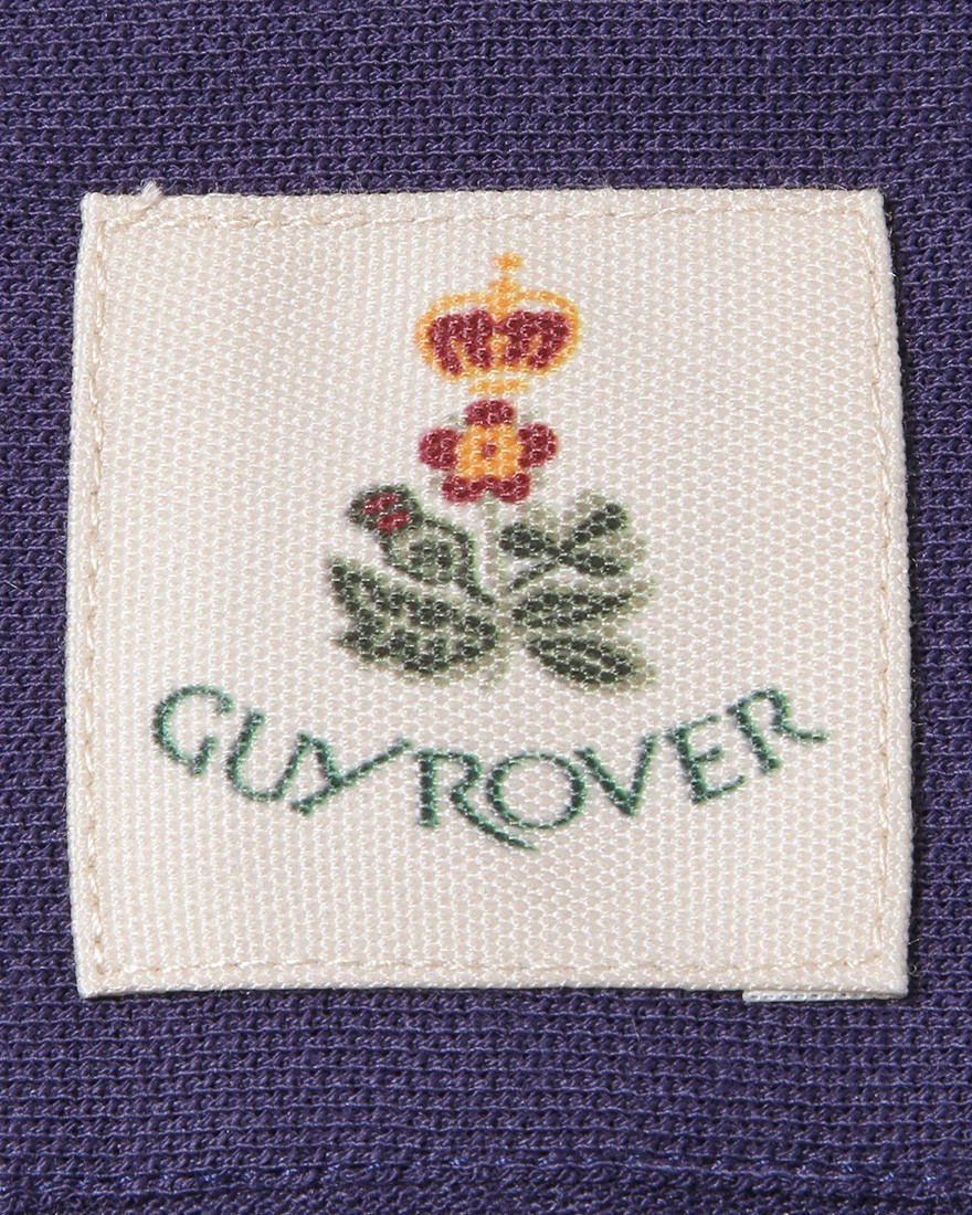 GUY ROVER鹿の子 カッタウェイカラー 前開きポロシャツ10l
