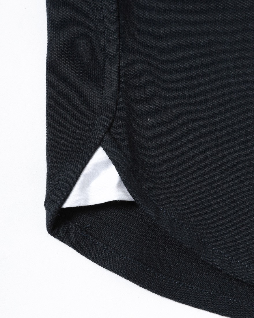 GUY ROVER鹿の子 カッタウェイカラー 前開きポロ09l