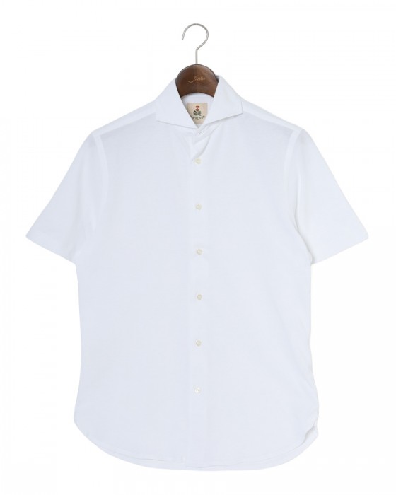 GUY ROVER鹿の子 カッタウェイカラー 前開きポロma