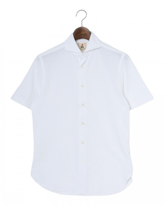 GUY ROVER鹿の子 カッタウェイカラー 前開きポロma