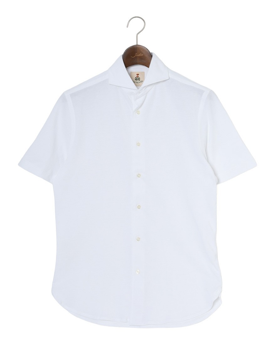 GUY ROVER鹿の子 カッタウェイカラー 前開きポロma