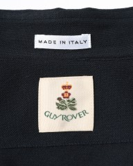 GUY ROVER鹿の子 カッタウェイカラー 前開きポロmb_12l