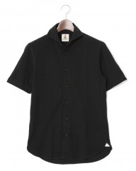 GUY ROVER鹿の子 カッタウェイカラー 前開きポロmb_c2