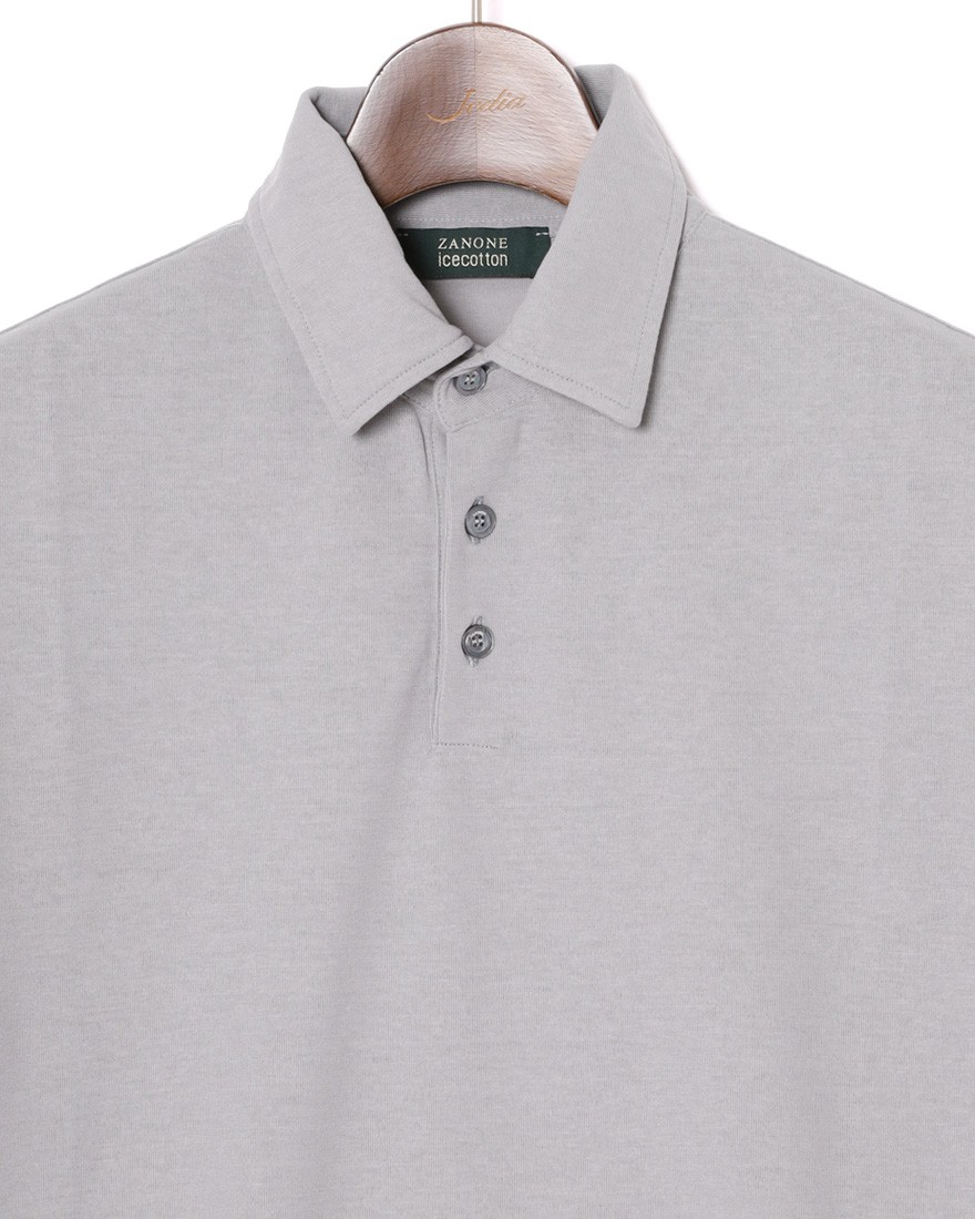 ZANONEアイスコットン 半袖ポロシャツ【icecotton】14l