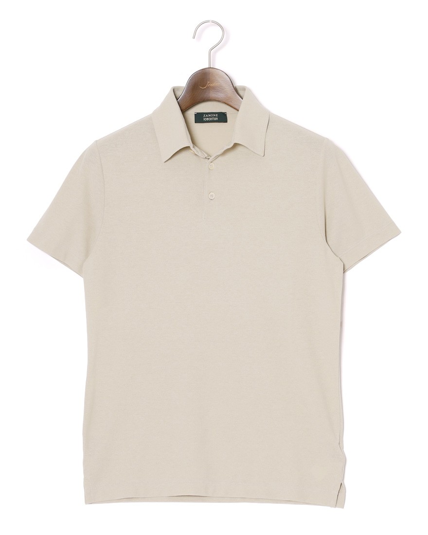 ZANONEアイスコットン 半袖ポロシャツ【icecotton】c4