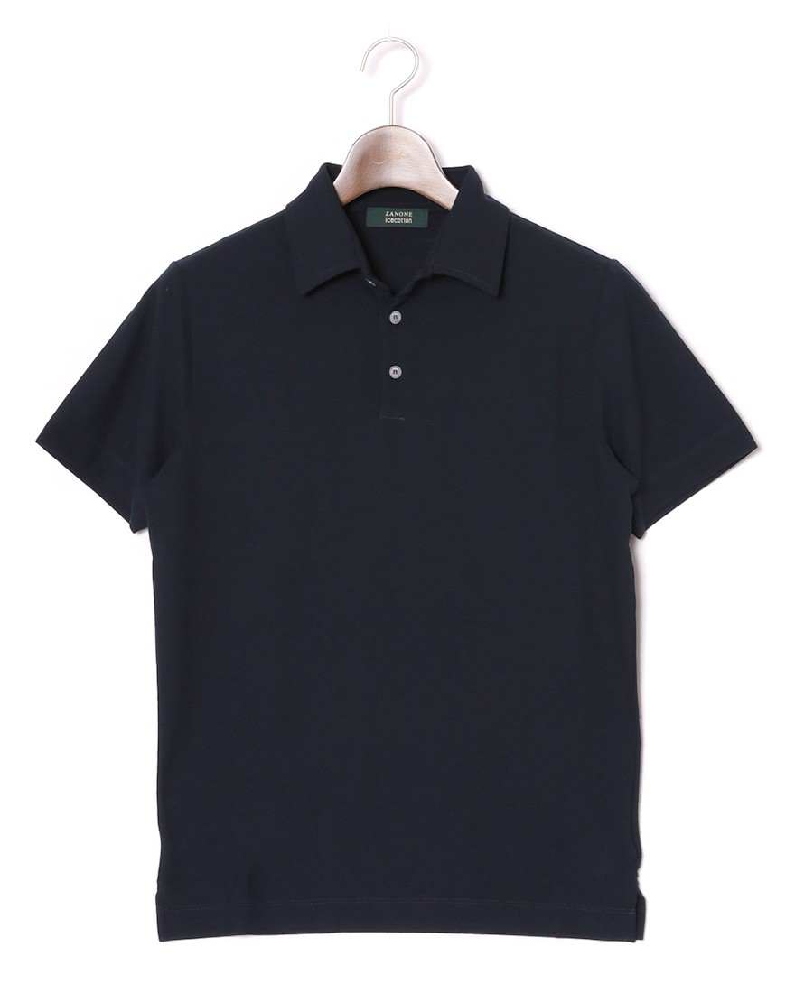 ZANONEアイスコットン 半袖ポロシャツ【icecotton】c8