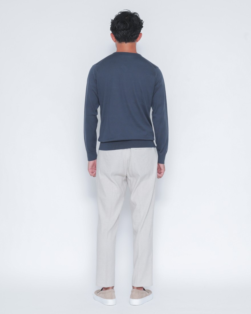 JOHN SMEDLEY30G 長袖 クルーネックニット【EMMETT（MODERN FIT）】12l