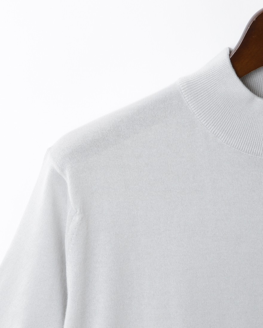 30G 半袖モックネックニット【S4627（日本別注）】｜JOHN SMEDLEY 